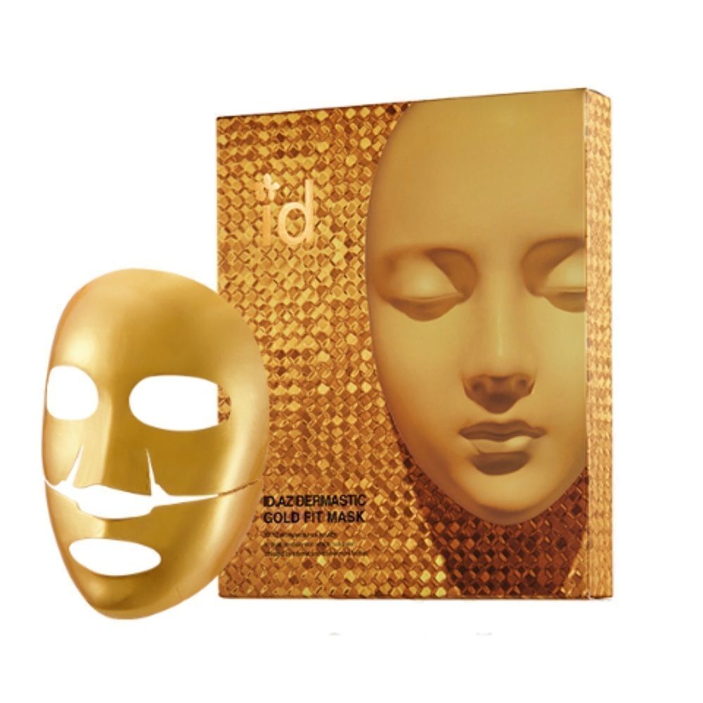 NIB ID.AZ Dermastic Gold Fit Mask Set, 3 Count